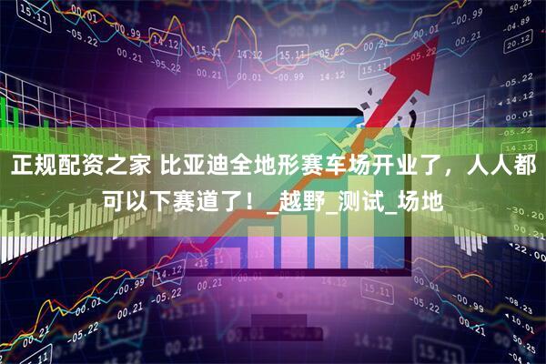 正规配资之家 比亚迪全地形赛车场开业了，人人都可以下赛道了！_越野_测试_场地